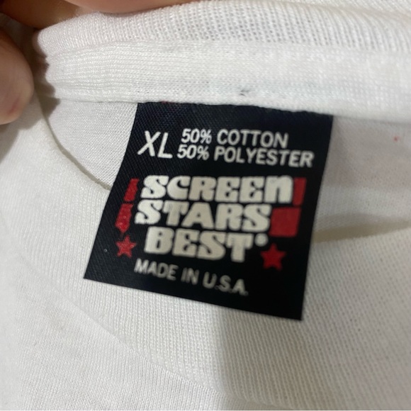 Vintage Screen Stars Single Stitch Dad Shirt Shoebox Greetings Mens Size XL USA - Picture 4 of 6